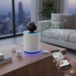 مركز الأمان المنزلي الذكي